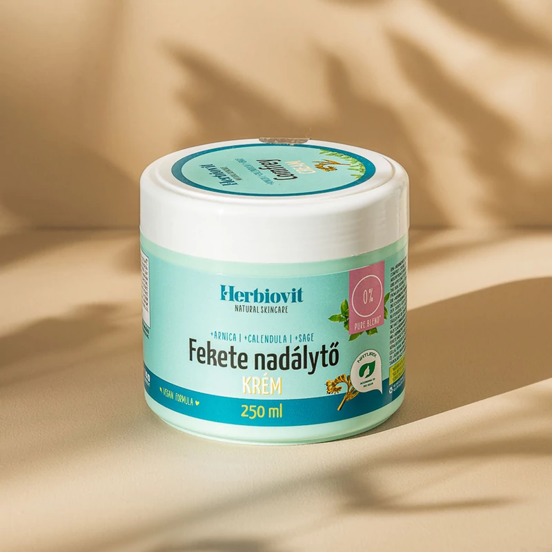 Herbiovit Fekete nadálytő krém sérülések és véraláfutások ápolására (250 ml)