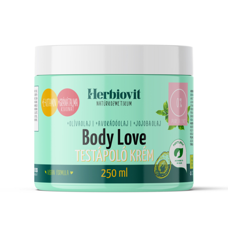 Body Love testápoló krém normál és száraz bőr ápolására