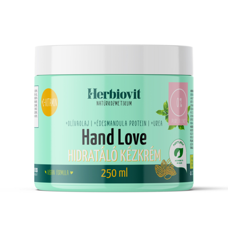 Hand Love hidratáló kézkrém értékes édesmandula proteinnel