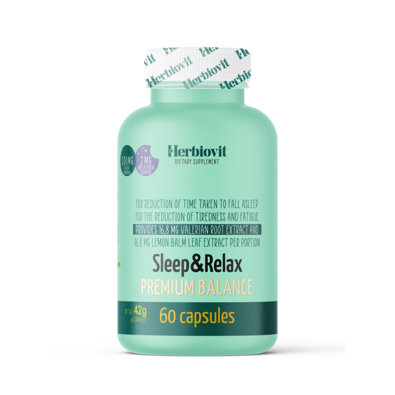 Herbiovit Sleep & Relax Premium Balance kapszula